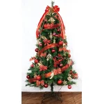 【2024年商品】カナディアンツリーセットレッド180cm (No.045304)
