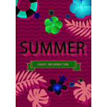 【2025年夏】A1ポスター トロピカル (No178-02_02)