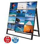 ブラック A4サイズ カードケーススタンド看板 BCCSK A4シリーズ