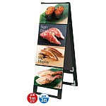 ブラック A4サイズ カードケーススタンド看板 BCCSK A4シリーズ