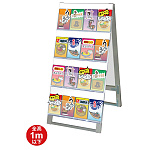 ケーススタンド看板 規格:450幅 4段両面 (CSK-450X8R)