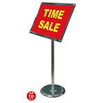 フリーアングルアクリルスタンド 規格:B4ブラック(1m以下) (FAACS-B4B)