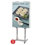 ※両面タイプは垂直展示のみです。傾斜は致しません。