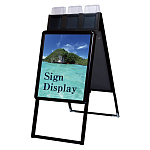 ポスターグリップスタンド看板パンフレットケース付 PGSKP(屋外用)シリーズ B1サイズ