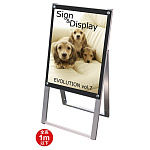 化粧ビス式ポスター用スタンド看板 PSSKシリーズ