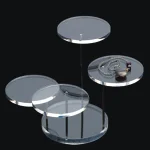 アクリルディスプレイ 4段