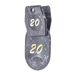 マーブルクロークチケット 1～50 グレー (22407***)