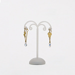 ピアスディスプレイ4穴 S 白