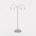 ピアスディスプレイ4穴 L 白