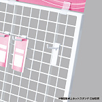 樹脂製卓上用フック L40白(10本入)