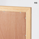 木製スリム立掛けミラー