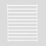 アクセサリーパネルラック ホワイト W600