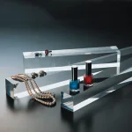 アクリル角ディスプレイ台脚