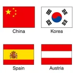 国旗シール 10セット