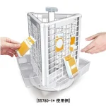 樹脂製卓上回転ネットディスプレイ