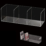 陳列アクリルボックス 3列