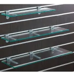 スロットウォール用ガラス棚セットW450 D250