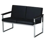 応接イス ブラック