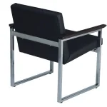 応接イス ブラック