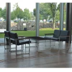 応接イス ブラック