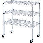 ワイヤーラック H980 3段展開 W604