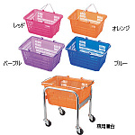 スケルトンミニバスケット(5ケ入) ブルー