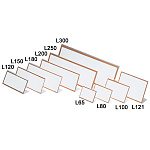 アクリルL型カード立 L300