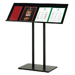 ワイドメニューサインスタンド MS-100 ブラック (A1694***)