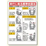 玉掛関係標識 歩行に係る標準合図法 (327-34)
