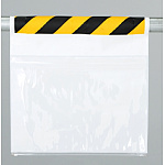 ワンタッチ取付標識両面ポケット式 (防雨型 (341-981)