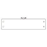 腕章 無地 (白) (366-80)