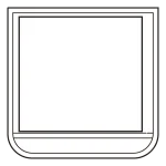 ポケット胸章 60×60