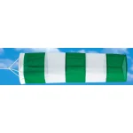 吹流し 緑/白 650Φ×2150mm (372-31)