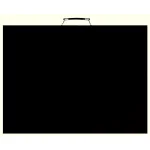 無地黒板 (横型) (373-13)