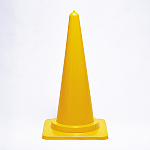 カラーコーン 黄 700mmH (385-15A)