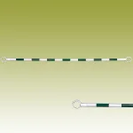 コーンバー 34Ф×2000mm 緑白 (385-32A)