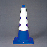 カラーコーン用カバー 430×290 白無地 (385-70A)