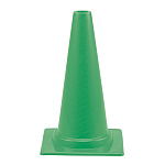 ミニカラーコーン 緑 450mmH (385-82A)