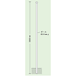 埋込用ポール (ポールのみ) 60.5φ×3300 (395-03)