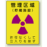 管理区域 (貯蔵施設) エコユニボード 400×300 (817-41)