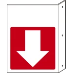 突出しタイプ 消化用品方向表示 300×225