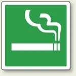 ピクトサインステッカー（2枚1組）100×100 喫煙所 (839-03A)