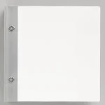 トイレ突き出し表示 プレート/アクリル 金 具/アルミ