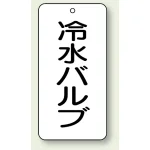 バルブ開閉透明ステッカー 80×40 エコユニボード