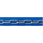 リンクチエーン 線径4.8Φ (1m) (860-57) 鉄(ユニクロメッキ仕上げ) (860-57)