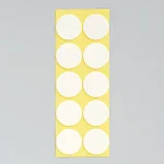 丸型発泡両面テープ (セパ付) 25mmΦ 100個入 (1枚10個付×10) (863-362)