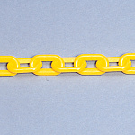 プラスチックチェーン 1.5メートル 黄 871-10