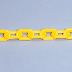 プラスチックチェーン 1.5メートル 黄 871-10