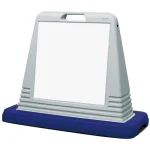 サインキューブ 白無地 グレー 両面 (874-152AGY)