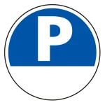 (サインタワー同時購入用)上部標識 P＋空白 (887-703)
